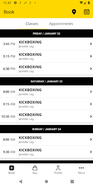 ATCK FITNESS Screenshot 1