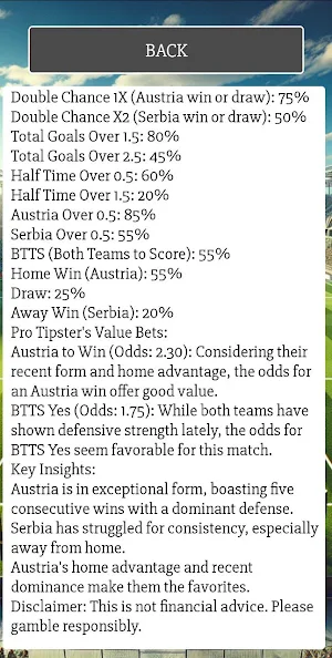 Soccer Analysis - Single match Screenshot 1