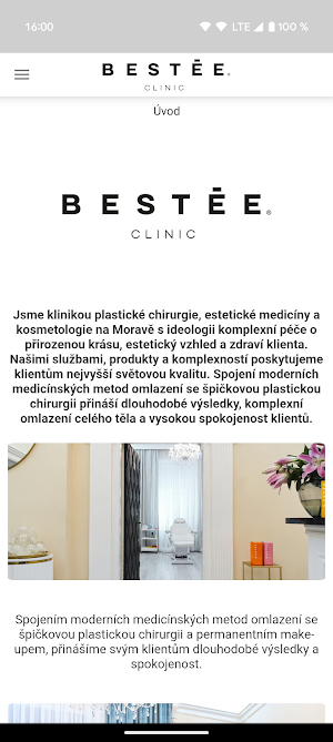 BESTÉE Clinic Screenshot 1