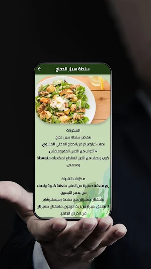 وصفات سلطات Screenshot 1