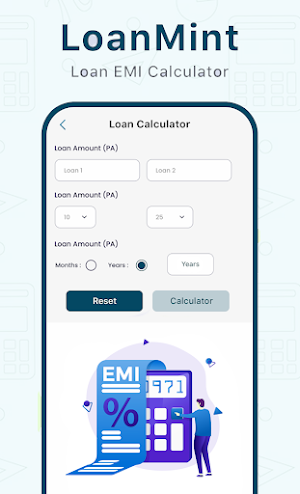 LoanMint - Loan EMI Calculator Screenshot 3