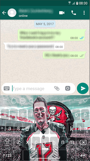 Tom Brady Buccaneers Keyboard NFL 2020 For Lovers Screenshot 0