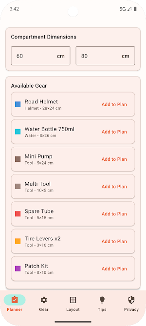 TrailPacker Screenshot 0