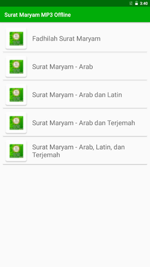 Surat Maryam Audio & Terjemah Screenshot 0