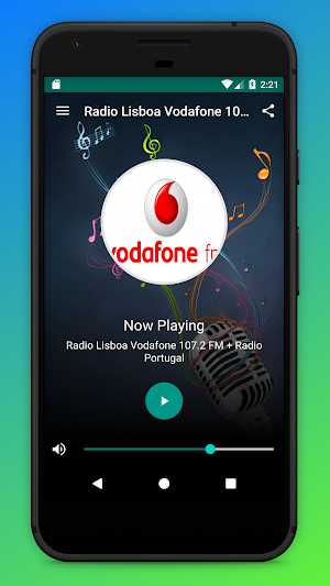 Vodafone FM Radio Lisboa App Screenshot 0