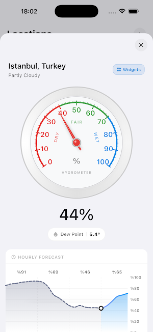 Hygrometer: Air Humidity Screenshot 2