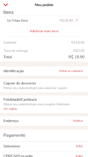 Kero Lanches Screenshot 2