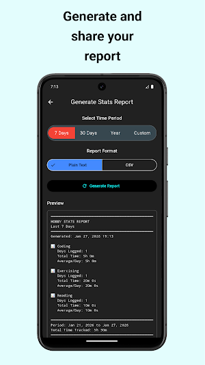 Hobby Tracker Screenshot 3