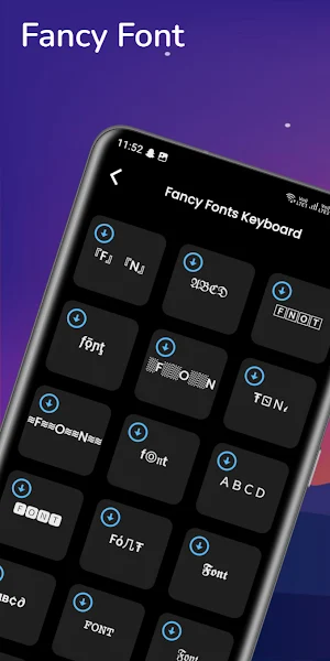 Fancy Keyboard Screenshot 1