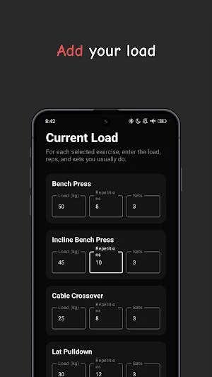 LiftPath: Load Progression Screenshot 3