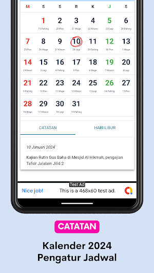 Kalender Hijriyah 2024 Screenshot 1