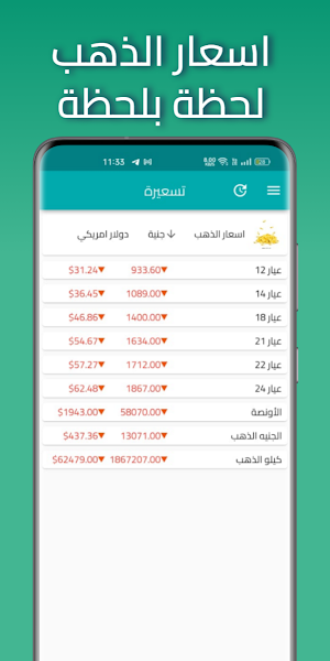 تسعيرة - سعر الدولار والعملات Screenshot 3