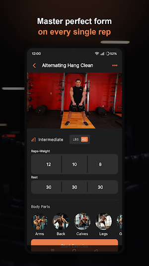 FitBot: AI Workout & Meal Plan Screenshot 2