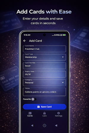 Card Wallet – Card Organizer Screenshot 3