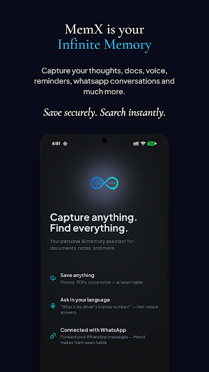 MemX: AI Memory Agent Screenshot 0