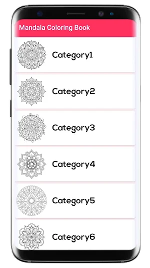 Mandala Coloring Book Screenshot 1