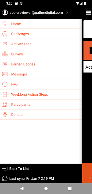 YWCA SAR Challenge Screenshot 2
