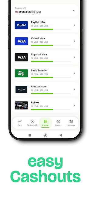 CashGas Play & Earn per Minute Screenshot 2