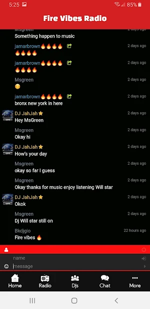 Fire Vibes Radio Screenshot 2