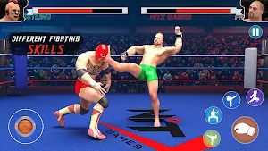 Wrestling 3d Ring fighting Screenshot 2