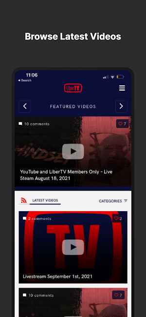 LiberTV Screenshot 0