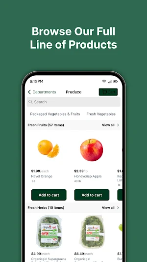 Robert Fresh Market Screenshot 1