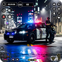 City Crime Police Car Game