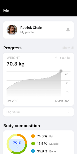Compete Fitness Screenshot 2