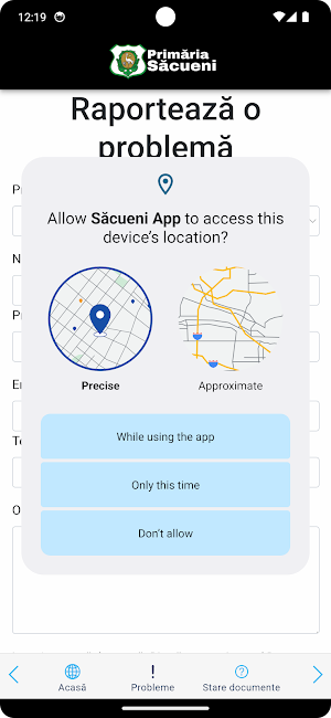Sacueni App Screenshot 2