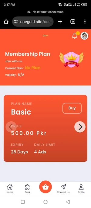 One Gold Earn Screenshot 1