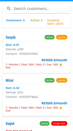 Parkingapp Screenshot 2