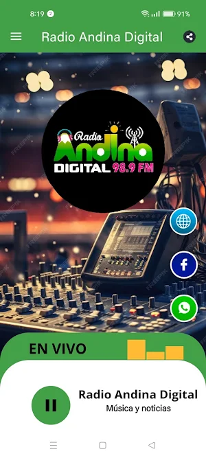 RADIO ANDINA DIGITAL Screenshot 0