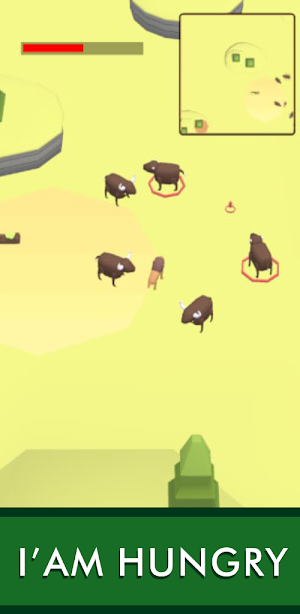 Lion's Puzzle: Animal Hunting Puzzle Simulation Screenshot 1