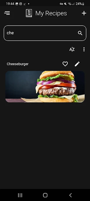 My Recipes Screenshot 3