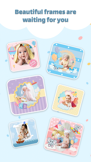 Cute Baby Birth Frame Editor Screenshot 0