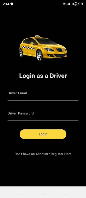 E2mars Driver App Screenshot 1