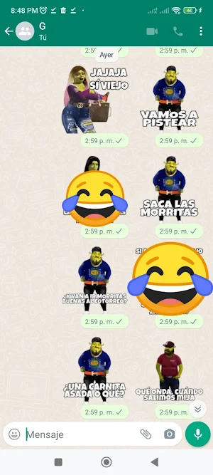 Stickers de Grek Buchon Screenshot 0