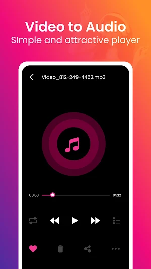 Video MP3 Converter  MP4 Audio Screenshot 3
