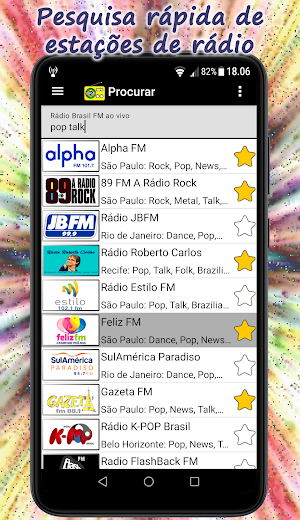 Radio Brazil FM live Screenshot 2