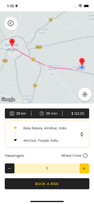City Taxis Sunraysia DriverAPP Screenshot 2