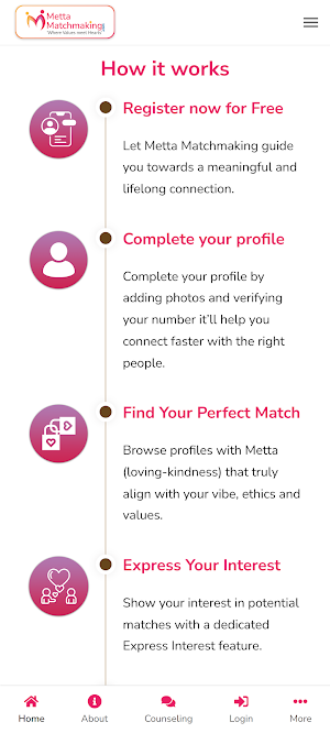 Metta Matchmaking Screenshot 1