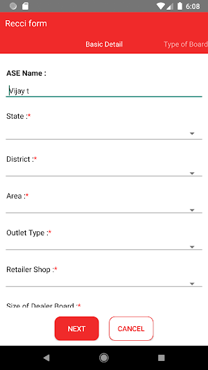 Milk Bikis on Field Tracker Screenshot 1