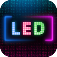 LED Banner Text Scrolling App