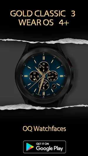 Gold Classic 3 WF Wear OS 4+ Screenshot 3