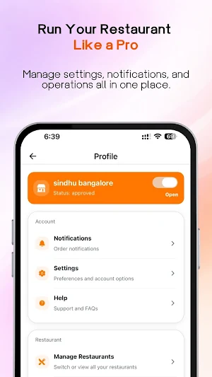 Connectra Restaurant Screenshot 2