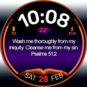 DailyBible WatchFace Screenshot 2