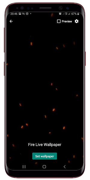 Fire Live Wallpaper Screenshot 1