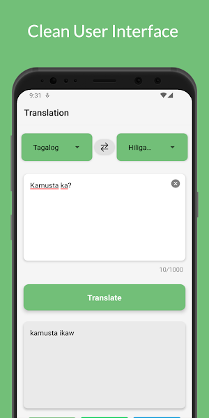 Tagalog to Hiligaynon Screenshot 0