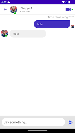 Mbappe Fake Video Call Screenshot 1