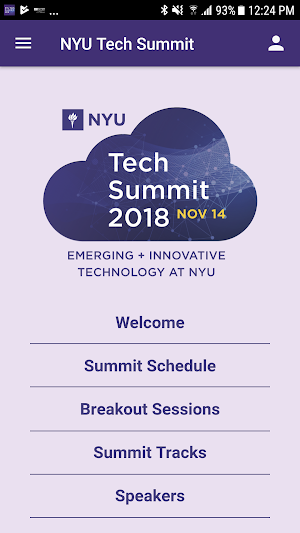 NYU Tech Summit 2018 Screenshot 0